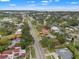 Neighborhood aerial view featuring mature trees and streets leading to the featured home at 243 Snell Isle Ne Blvd, St Petersburg, FL 33704