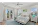 Bedroom with ensuite bathroom and private balcony at 271 Monet Trl, Bradenton, FL 34212