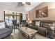 Inviting living room with plush seating, stylish decor, and ample natural light at 2922 60Th W St, Bradenton, FL 34209
