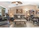 Inviting living room with plush seating, stylish decor, and ample natural light at 2922 60Th W St, Bradenton, FL 34209