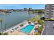 Enjoy waterfront living at this condo, with a gorgeous pool and views of the bay at 3114 59Th S St # 101, Gulfport, FL 33707