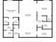 Detailed floor plan showcasing the layout of the home, including the primary bedroom, living room, dining area, and kitchen at 400 64Th Ave # 1105, St Pete Beach, FL 33706