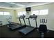 On-site gym featuring treadmills, stationary bikes, and weightlifting equipment at 400 64Th Ave # 1105, St Pete Beach, FL 33706
