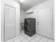 White laundry room featuring new washer at 4111 Whiting Se Dr, St Petersburg, FL 33705