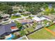 A charming neighborhood featuring well-maintained homes, lush greenery, and inviting outdoor spaces at 4211 28Th N Ave, St Petersburg, FL 33713