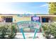 Upham Beach parkland building features the Paradise Grille with men and women's restroom doors at 505 67Th Ave # 11, St Pete Beach, FL 33706