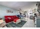Cozy living room with comfortable seating, stylish decor, and an open floor plan at 505 67Th Ave # 11, St Pete Beach, FL 33706