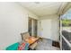 Inviting screened-in porch with access to backyard, ideal for enjoying the outdoors at 5501 67Th N Ave # 11, Pinellas Park, FL 33781