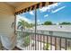 Balcony with views of the neighborhood below at 6400 46Th N Ave # 61, Kenneth City, FL 33709