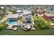 Stunning waterfront home with multiple decks and a private boat dock, ideal for coastal living at 6543 Louise Ct, Hudson, FL 34667