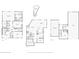 Complete house floorplans, including basement, first, second, and third floor layouts at 6543 Louise Ct, Hudson, FL 34667
