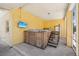 Enclosed patio with a large hot tub and TV is perfect for relaxing and entertaining at 6543 Louise Ct, Hudson, FL 34667