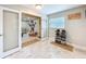 Large bonus room connecting to the living room with fireplace at 7211 Red Oak Loop, New Port Richey, FL 34654