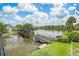 This property offers amazing views of a private waterway, with a series of docks, platforms and walkways available at 9938 Alavista Dr, Gibsonton, FL 33534