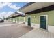 Modern cabanas featuring corrugated metal siding and sleek design, providing a private and stylish retreat at 1120 E Kennedy Blvd # 912, Tampa, FL 33602