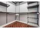 Walk-in closet with custom shelving and storage solutions at 1120 E Kennedy Blvd # 912, Tampa, FL 33602
