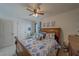 Bedroom featuring beach themed bedding and decor at 11327 Brighton Knoll Loop, Riverview, FL 33579