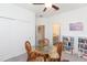 Versatile bonus room with ample natural light, and closet, ideal for a home office or study area at 11717 74Th E Cir, Palmetto, FL 34221