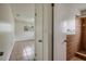 Bathroom area showcases tile flooring and partial shower with tiled walls at 121 28Th N Ave, St Petersburg, FL 33704