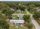 This aerial view captures neighborhood's serene setting, community's blend of residential charm and convenient access to amenities at 12324 Pittsfield Ave, Tampa, FL 33624