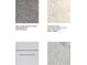 Samples for carpet, floor tile, white cabinets and countertops at 13245 Tropical Breeze Way, Hudson, FL 34669