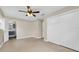 Spacious bedroom showcasing an ensuite bathroom and closet at 1461 S Hillcrest Ave, Clearwater, FL 33756