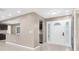 Inviting entryway features a decorative glass front door and tile flooring at 1461 S Hillcrest Ave, Clearwater, FL 33756