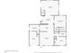 Detailed floor plan showcasing the layout of this spacious home at 1809 Chinaberry Dr, Oldsmar, FL 34677
