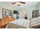 Main bedroom featuring a walk-in closet and a bathroom at 2818 Lorraine St, Tampa, FL 33614