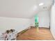 This attic area provides extra space for storage or potential finishing, adding versatility to the home at 30 Gulf Blvd, Indian Rocks Beach, FL 33785