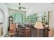 Charming bar area featuring shelving, a bar counter, and vintage details at 30 Gulf Blvd, Indian Rocks Beach, FL 33785