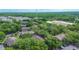 Community aerial view nestled among mature trees and greenery at 4012 Tumble Wood Trl # 104, Tampa, FL 33613