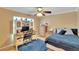 Cozy bedroom with built-in desk and ample storage at 4085 105Th N Ave, Clearwater, FL 33762