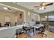 Inviting office featuring a view into the kitchen at 4085 105Th N Ave, Clearwater, FL 33762