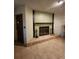 Inviting room features a decorative fireplace, and tile flooring at 5221 82Nd N Ave, Pinellas Park, FL 33781