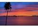 Breathtaking sunset view over the water, showcasing vibrant colors and a serene atmosphere at 55 Rogers St # 502, Clearwater, FL 33756