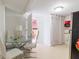 Kitchen featuring tile floors, a round table with chairs, and stainless steel appliances at 5601 Golden Dr, Tampa, FL 33634