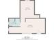 Floor plan featuring room dimensions and layout at 5725 18Th S Ave, Gulfport, FL 33707