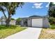 Charming home with a spacious two-car garage, lovely stone accents, and a pristine driveway at 6200 13Th Ave, New Port Richey, FL 34653