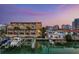 Beautiful waterfront property with private docks, canal access, and stunning views at 120 Brightwater Dr, Clearwater Beach, FL 33767
