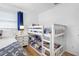 A nautical themed room with a twin bed and a bunk bed at 12458 1St W St, Treasure Island, FL 33706