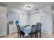 Cozy dining area featuring tile floors and seating for four at 12660 118Th St, Largo, FL 33778