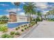 Elegant Hawks Point community sign surrounded by mature landscaping at 1314 Oak Pond St, Ruskin, FL 33570