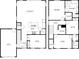 Detailed floorplan displaying room layouts, dimensions, and spatial arrangement of the home at 1410 Nebraska Ave, Palm Harbor, FL 34683