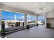 Beautiful view from the covered outdoor lounge area with plenty of space to relax and entertain at 1581 Gulf Blvd # 701N, Clearwater Beach, FL 33767