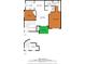 Detailed floor plan showcasing layout, room dimensions, including kitchen, living room, and bedrooms at 247 Los Prados Dr # 1123, Safety Harbor, FL 34695