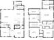 Detailed floor plan showcasing the layout of the home's two floors at 311 12Th N Ave, St Petersburg, FL 33701