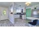 Modern kitchen with stainless steel appliances and updated finishes at 3910 14Th N Ave, St Petersburg, FL 33713