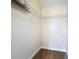 A functional closet with shelves for organization, ideal for storing clothes or accessories at 4116 Knollpoint Dr, Wesley Chapel, FL 33544