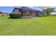 Enjoy the private, screened lanai and large lawn of this home at 5663 Sunset Falls Dr, Apollo Beach, FL 33572